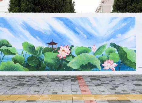 英山墙绘施工材料制作工艺说明