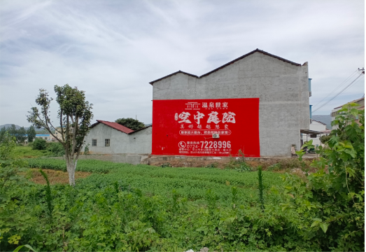 英山做墙体广告的意义