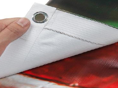 英山喷绘和刀刮布的工艺区别。