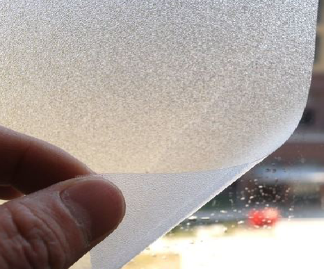 英山玻璃门外面粘广告用什么材料好？